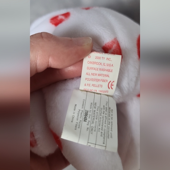 2000 Smooch Ty Beanie Baby - Picture 4 of 4